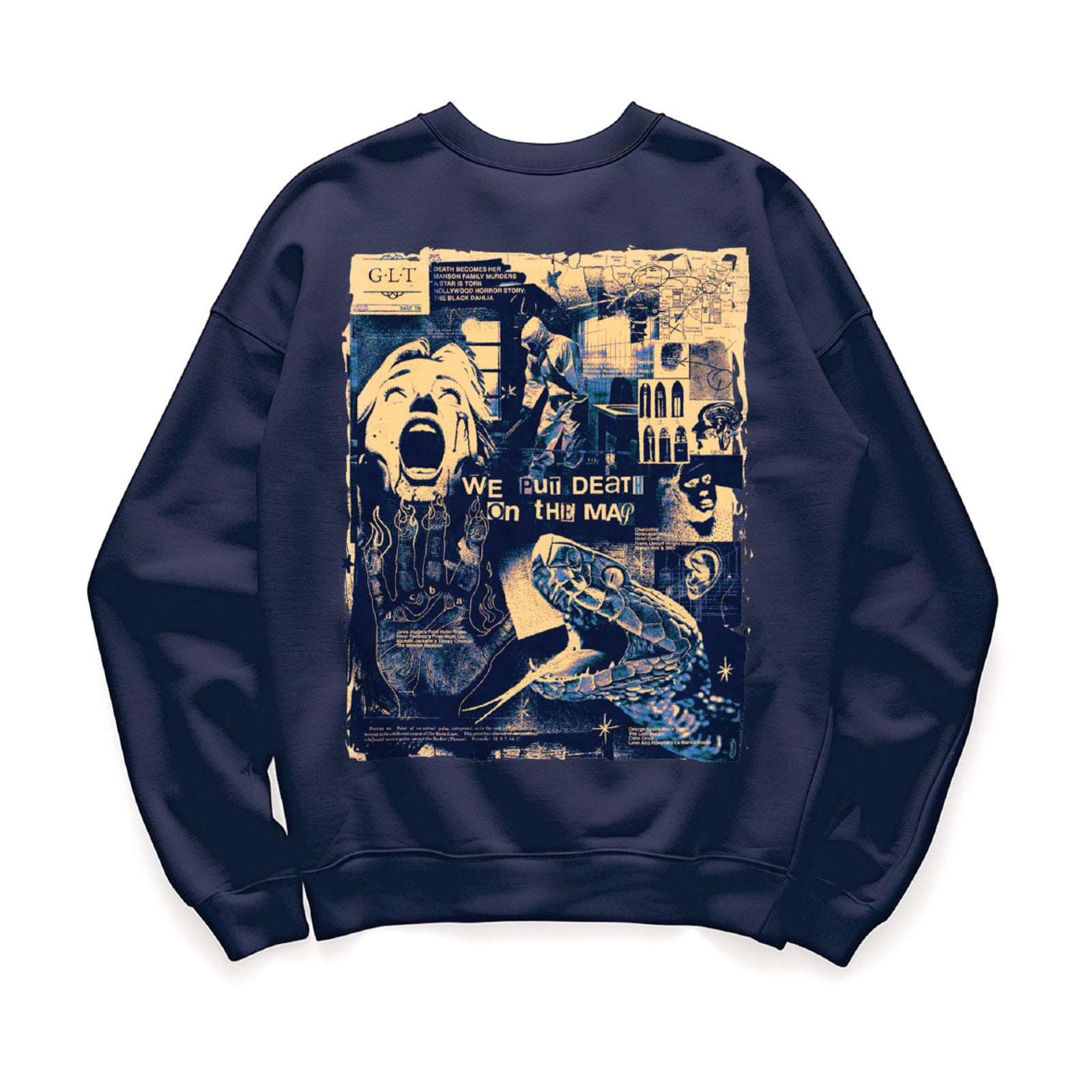 [GRAVER]★[Expend4bles X GRAVER]L GUN FLOWER SWEATSHIRT Designer fashion, Seoul-fully created | W Concept